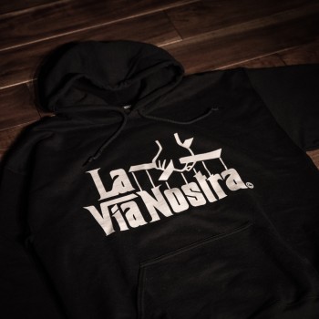 STRINGS P/O Hoodie | BLACK La VIA NOSTRA | STRINGS P/O Hoodie | LACK